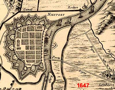kaart nieuwpoort 1647