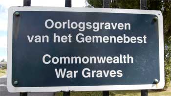 plaat militaire begraafplaats